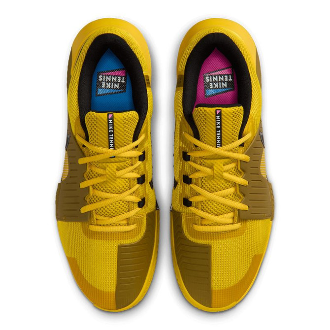 Nike Zoom GP Challenge 1.5 Premium Mens Tennis Shoe - Saffron Quartz/Black/Olive/Sail - Final Sale - 5