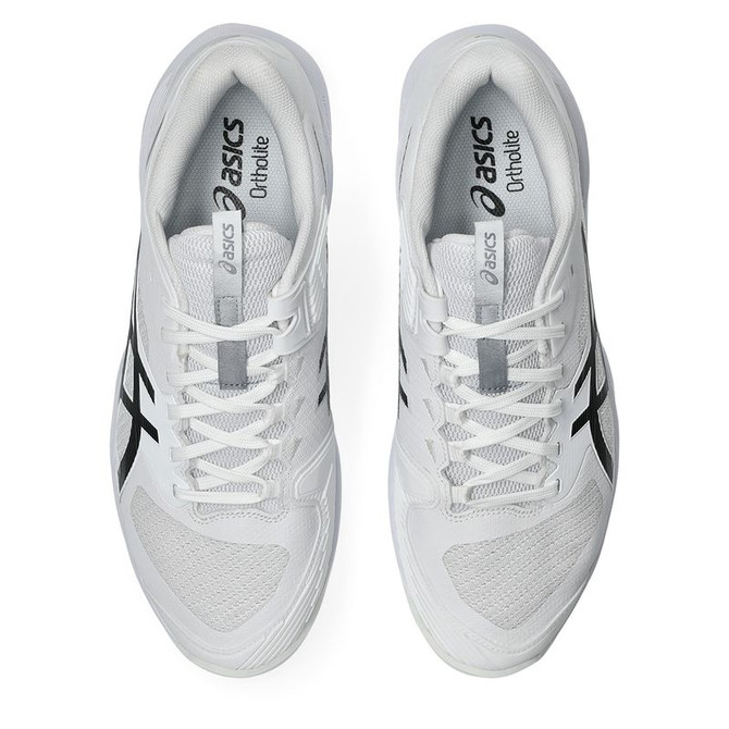 Asics Solution Speed FF 4 Mens Tennis Shoe - White/Black - 6
