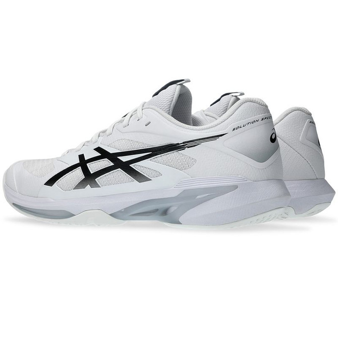 Asics Solution Speed FF 4 Mens Tennis Shoe - White/Black - 7