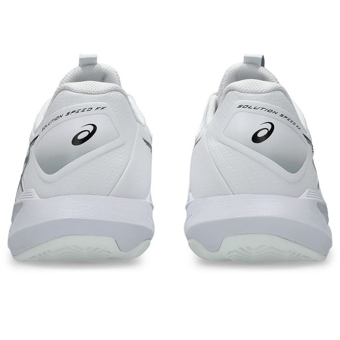Asics Solution Speed FF 4 Mens Clay Tennis Shoe - White/Black - 5