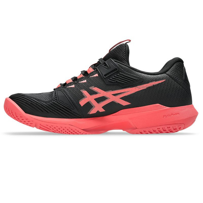 Asics Solution Speed FF 4 LTD Womens Tennis Shoe - Black/Sienna - 3