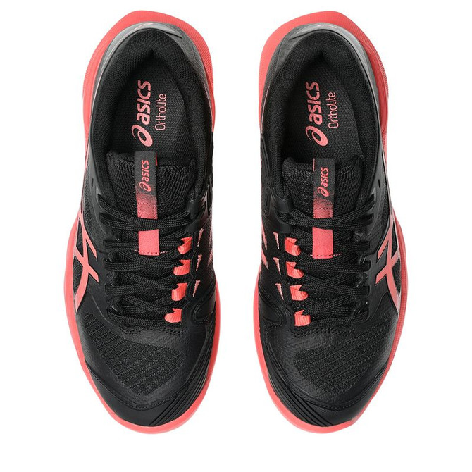 Asics Solution Speed FF 4 LTD Womens Tennis Shoe - Black/Sienna - 6