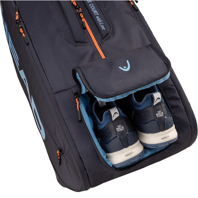 Head Pro Racquet Bag XL 12R Tennis Bag - Navy/Blue