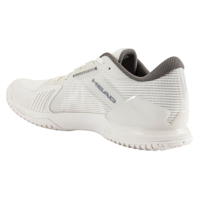Head Sprint Pro 4.0 Mens Tennis Shoe - White/Dark Grey - 3