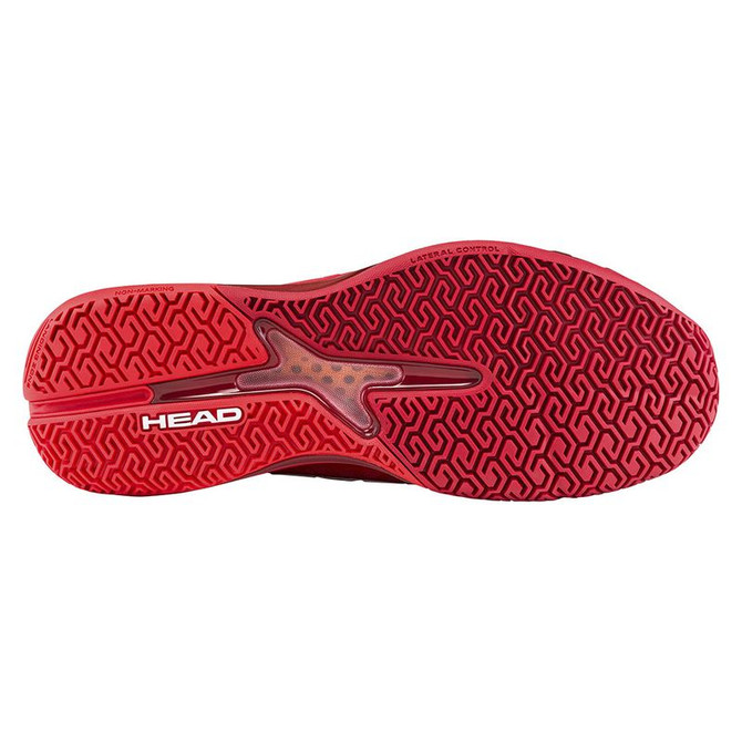 Head Revolt Pro 5.0 Mens Tennis Shoe - Red/Dark Red - 2