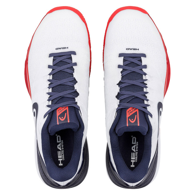 Head Revolt Pro 5.0 Mens Tennis Shoe - White/Navy