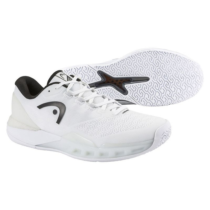 Head Revolt Pro 5.0 Mens Tennis Shoe - White/Black - 4
