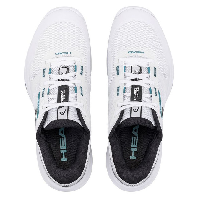 Head Revolt Evo 5.0 Mens Tennis Shoe - White/Black - 2