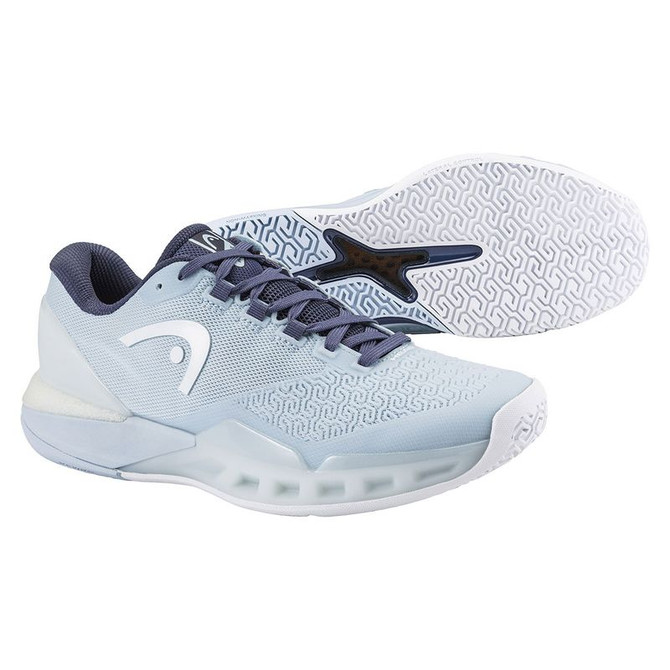 Head Revolt Pro 5.0 Womens Tennis Shoe - Light Blue/Dark Blue - 4