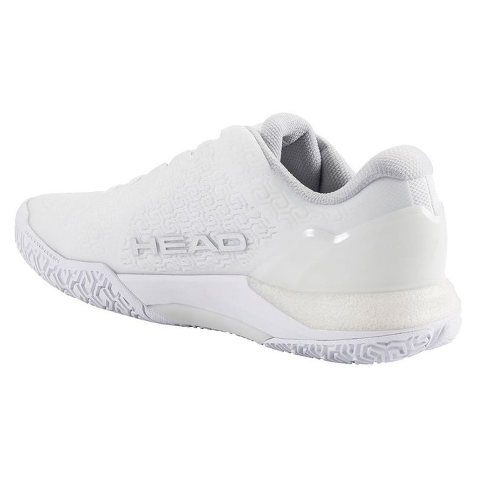Head Revolt Pro 5.0 Womens Tennis Shoe - White/Light Grey - 3