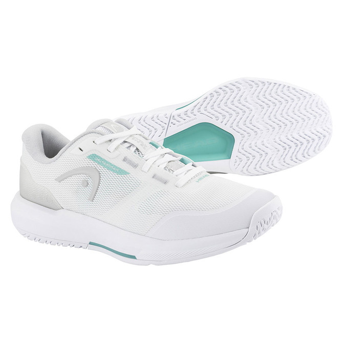 Head Revolt Evo 5.0 Womens Tennis Shoe - White/Light Grey
