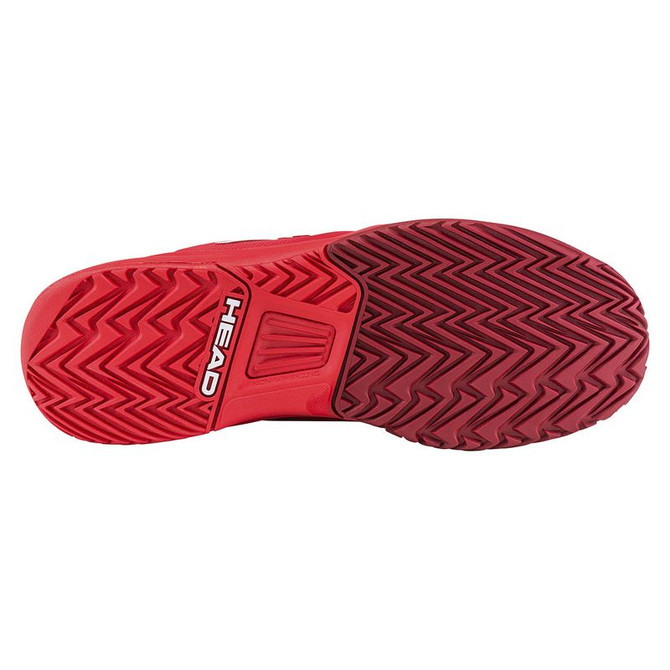 Head Revolt Pro 5.0 Junior Tennis Shoe - Red/Dark Red - 2