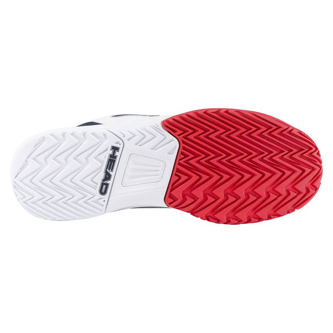 Head Revolt Pro 5.0 Junior Tennis Shoe - White/Navy - 2