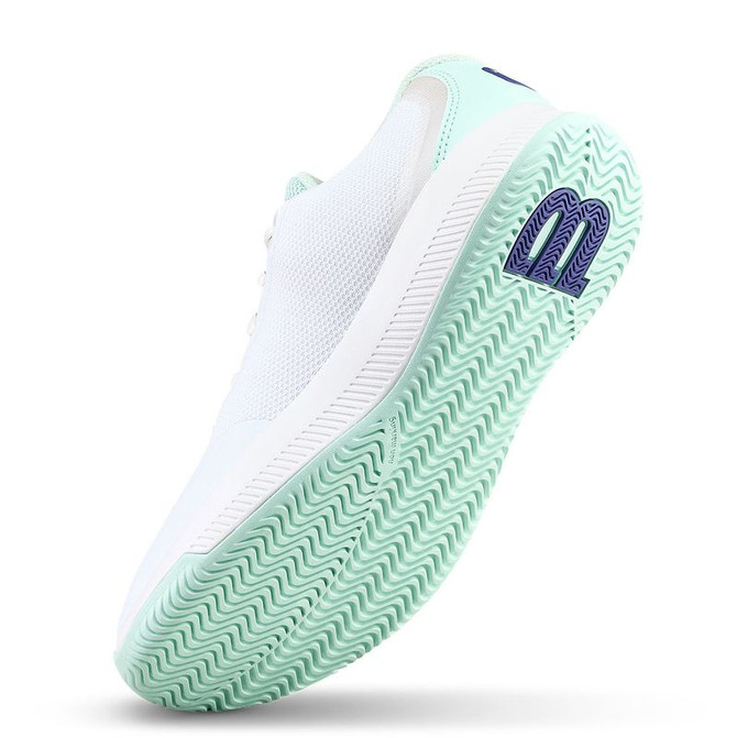 Wilson Intrigue Lite Womens Tennis Shoe - White/Bay/Skipper Blue - 2
