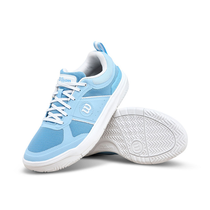 Wilson Pickle Pro Womens Pickleball Shoe - Airy Blue/Airy Blue/White
