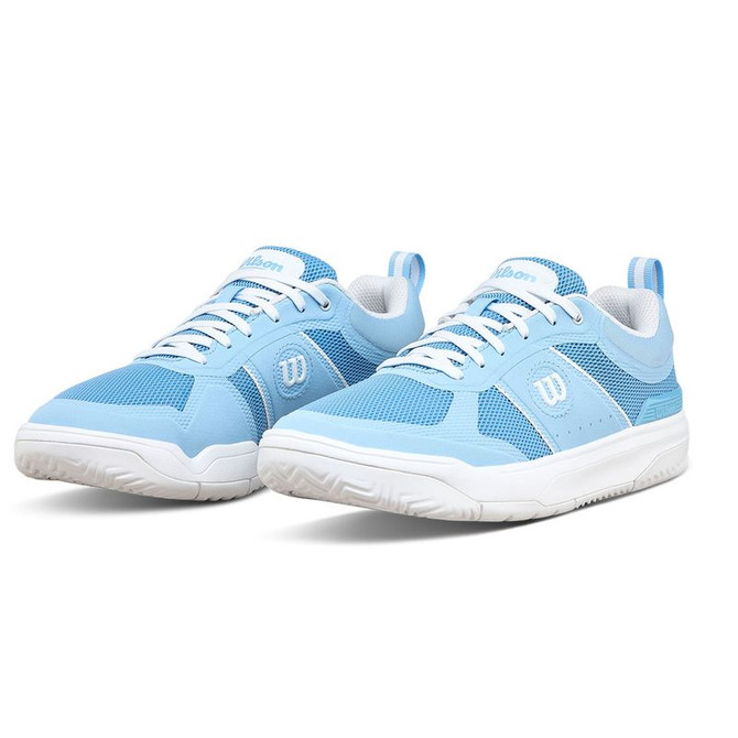 Wilson Pickle Pro Womens Pickleball Shoe - Airy Blue/Airy Blue/White - 12