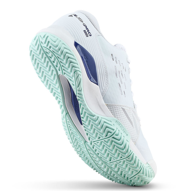 Wilson Rush Pro Ace Junior Tennis Shoe - White/Bay/Skipper Blue