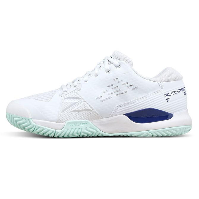 Wilson Rush Pro Ace Junior Tennis Shoe - White/Bay/Skipper Blue - 3