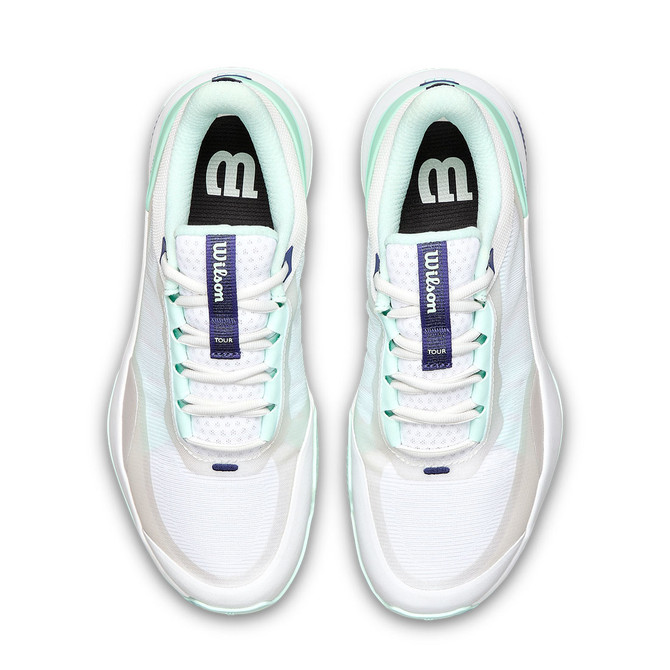 Wilson Intrigue Tour Womens Tennis Shoe - White/Bay/Skipper Blue