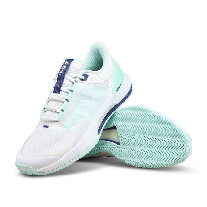 Wilson Intrigue Tour Womens Tennis Shoe - White/Bay/Skipper Blue