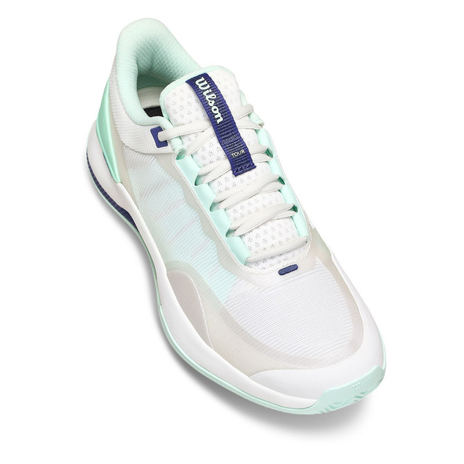 Wilson Intrigue Tour Womens Tennis Shoe - White/Bay/Skipper Blue