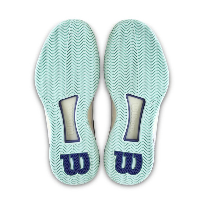 Wilson Intrigue Tour Womens Tennis Shoe - White/Bay/Skipper Blue - 5