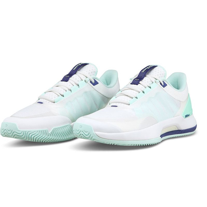Wilson Intrigue Tour Womens Tennis Shoe - White/Bay/Skipper Blue - 11