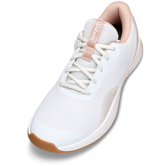 Wilson Intrigue Lite Womens Tennis Shoe - White/Cameo Rose/Gum