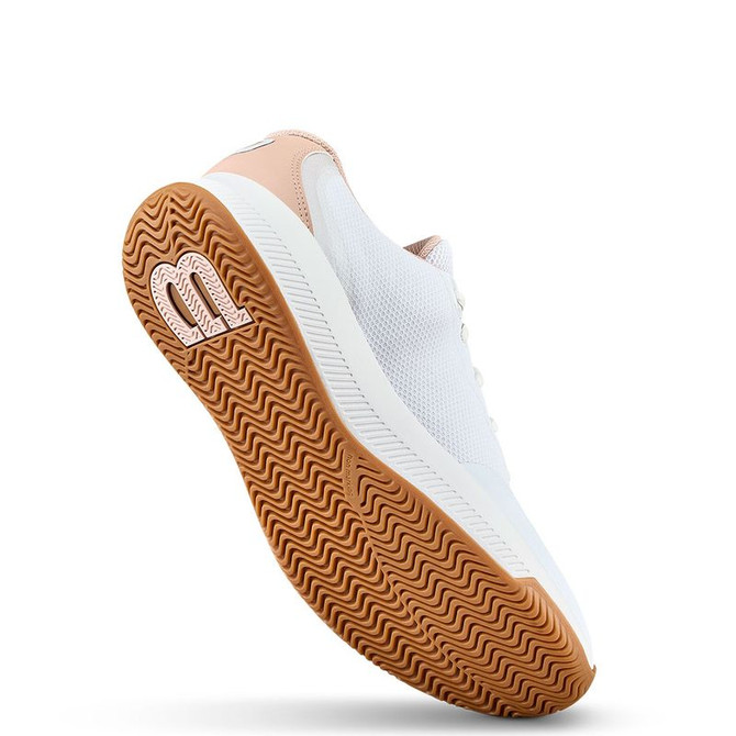 Wilson Intrigue Lite Womens Tennis Shoe - White/Cameo Rose/Gum - 2
