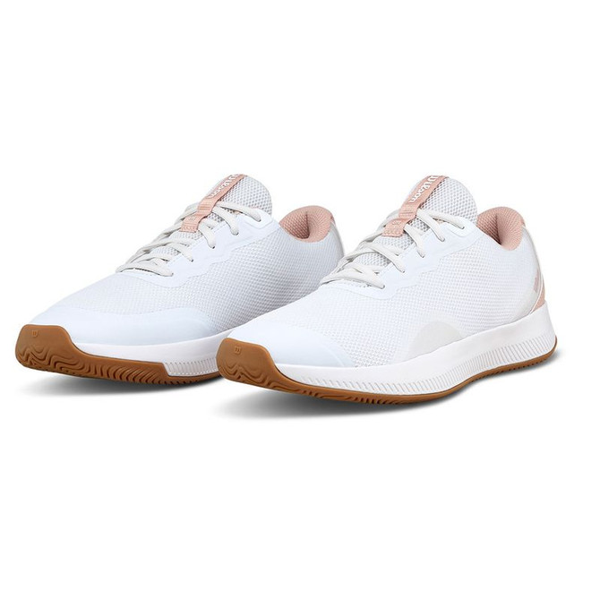 Wilson Intrigue Lite Womens Tennis Shoe - White/Cameo Rose/Gum - 12