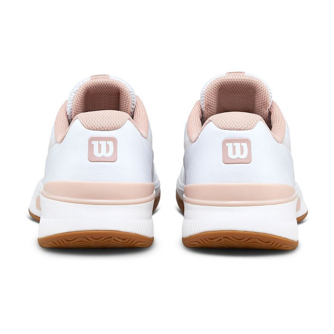 Wilson Intrigue Pro Womens Tennis Shoe - White/Cameo Rose/Gum - 8