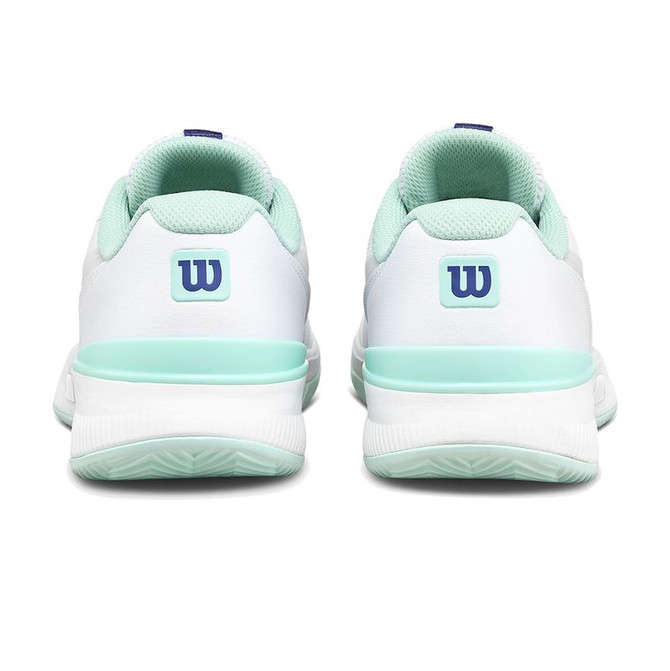 Wilson Intrigue Pro Womens Clay Tennis Shoe - White/Bay/Skipper Blue - 9