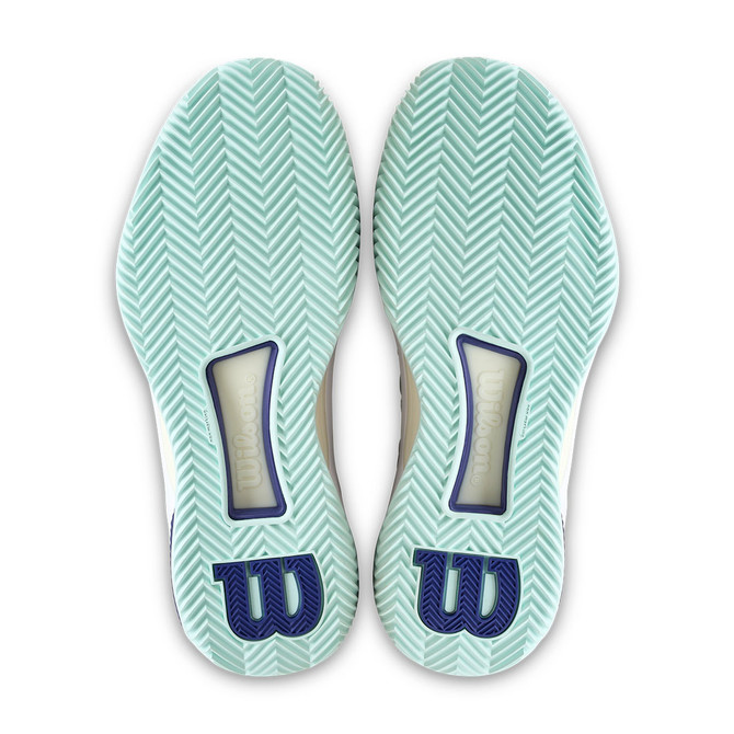 Wilson Intrigue Tour Womens Clay Tennis Shoe - White/Bay/Skipper Blue