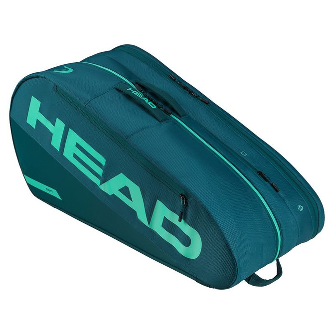 Head Tour Racquet Bag L 9R - Green - 2