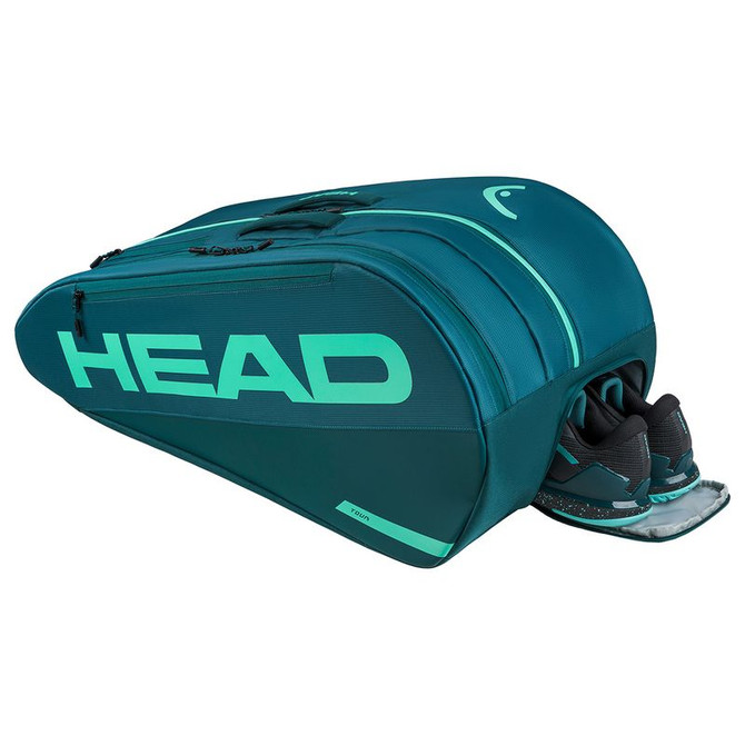 Head Tour Racquet Bag L 9R - Green - 3