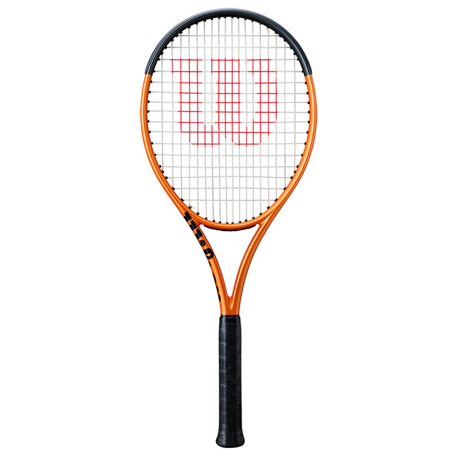 Wilson Burn 100S v6 Tennis Racquet - Orange Metallic