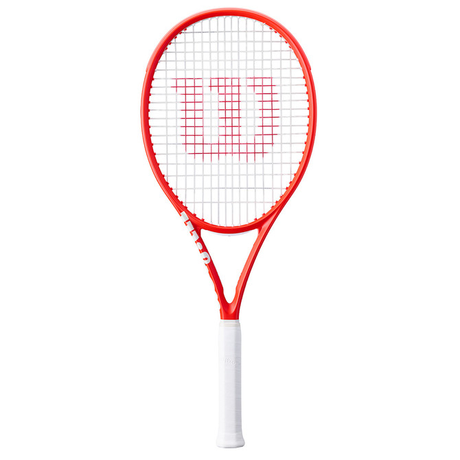 Wilson Clash 100L v3 Reverse Tennis Racquet - Red/White
