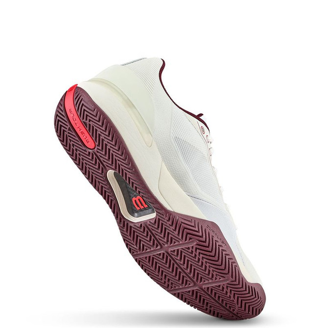 Wilson Rush 5 Tour Mens Tennis Shoe - White/Port Royal/Vanilla - 2