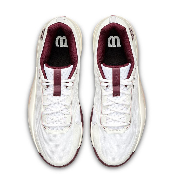 Wilson Rush 5 Tour Mens Tennis Shoe - White/Port Royal/Vanilla - 10