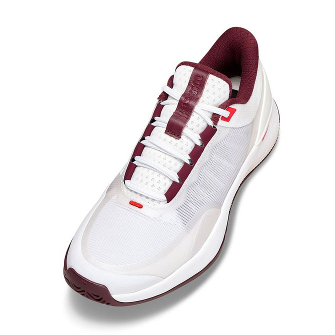 Wilson Intrigue Tour BTT Womens Tennis Shoe - White/Port Royal/Infrared - Final Sale - 5