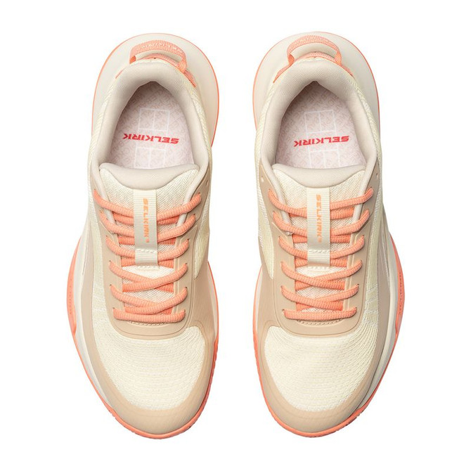 Selkirk CourtStrike Pro 2.0 Womens Pickleball Shoe - Peach Mix/Off White - 5