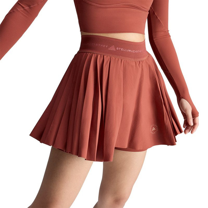 adidas by Stella McCartney Pleated Skirt - Burnt Sienna - 5