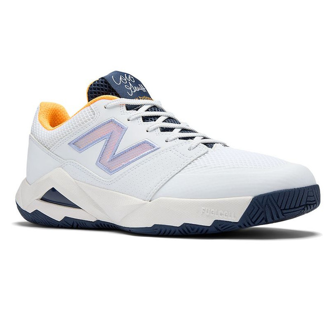 New Balance Coco Delray (2E) Mens Tennis Shoe - Apollo Gold/Boysenberry - Final Sale - 7