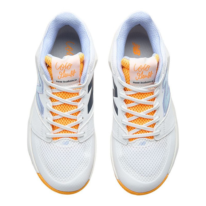 New Balance Coco Delray (B) Womens Tennis Shoe - Apollo Gold/Boysenberry - 4