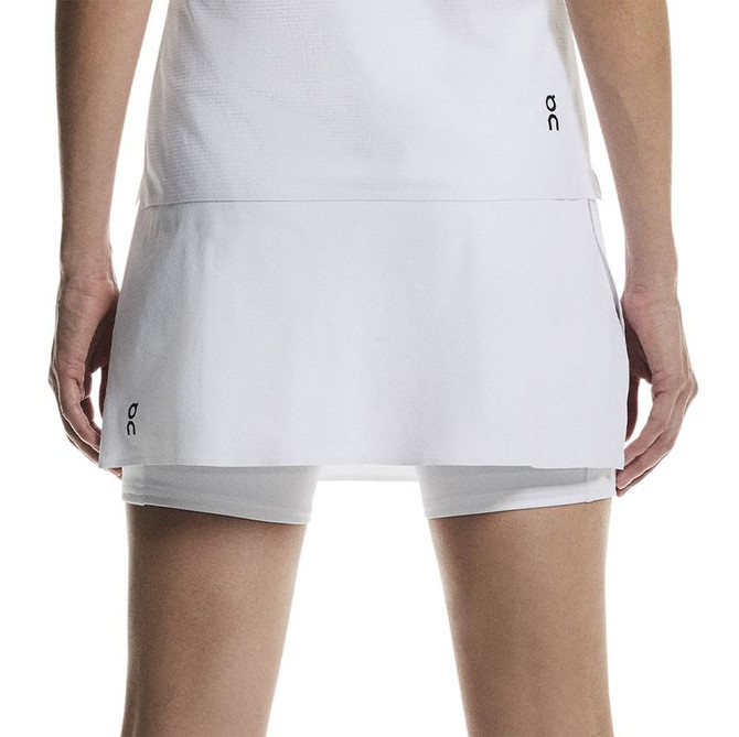 On Court Split Skirt - White - 3