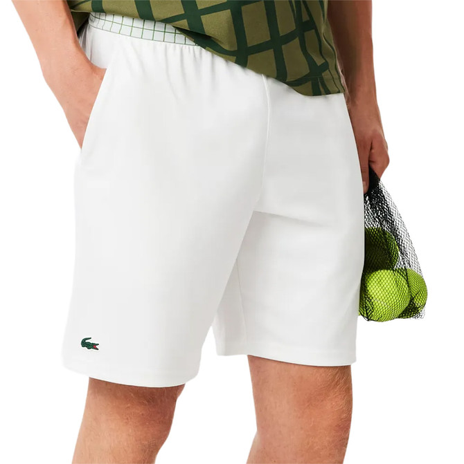Lacoste On Court Players Mesh Short - White