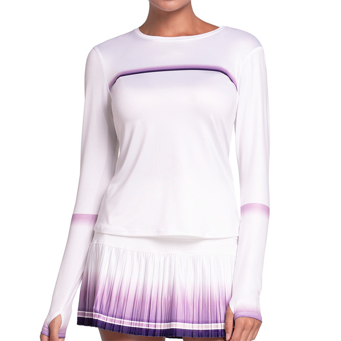 K Swiss Accelerate Long Sleeve Top - Paisley