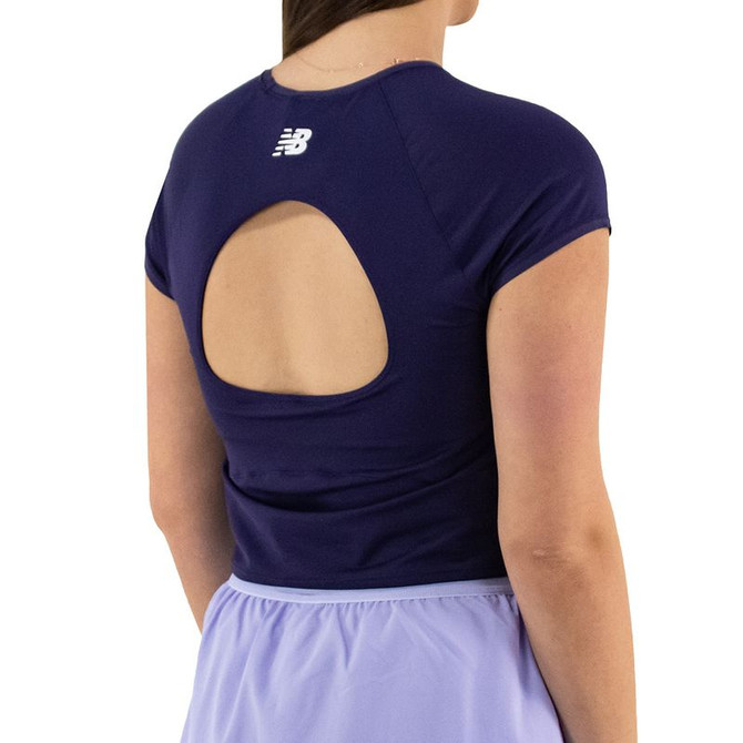 New Balance Tournament Top - Boysenberry/Apollo Gold - 2