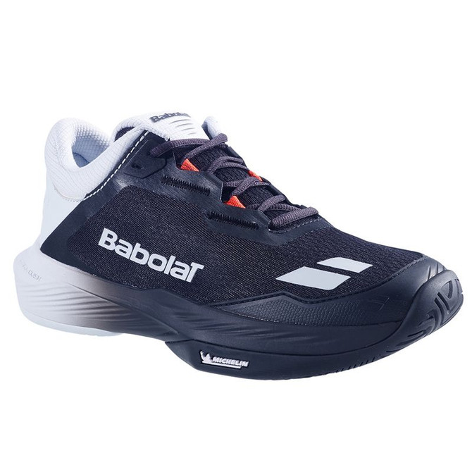 Babolat SFX 4 All Court Mens Tennis Shoe - Black/Illusion Blue - 5