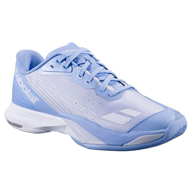 Babolat Jet Mach 4 Womens Clay Tennis Shoe - Lavender/White - 4